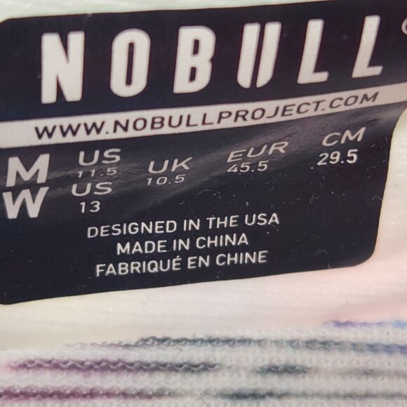 NOBULL Shoes Mens Size 11.5 Women 13 All Pride Running Trainers LGBTQIA+ - Picture 10 of 10